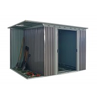 Garden Shed With Side Storage 8' x 8' ft